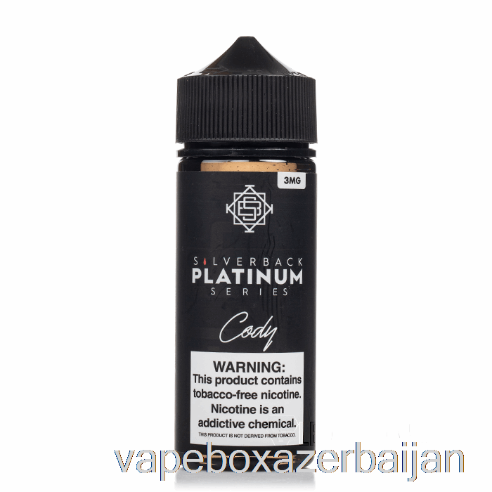 Vape Smoke Cody - Silverback Platinum Series - 120mL 3mg